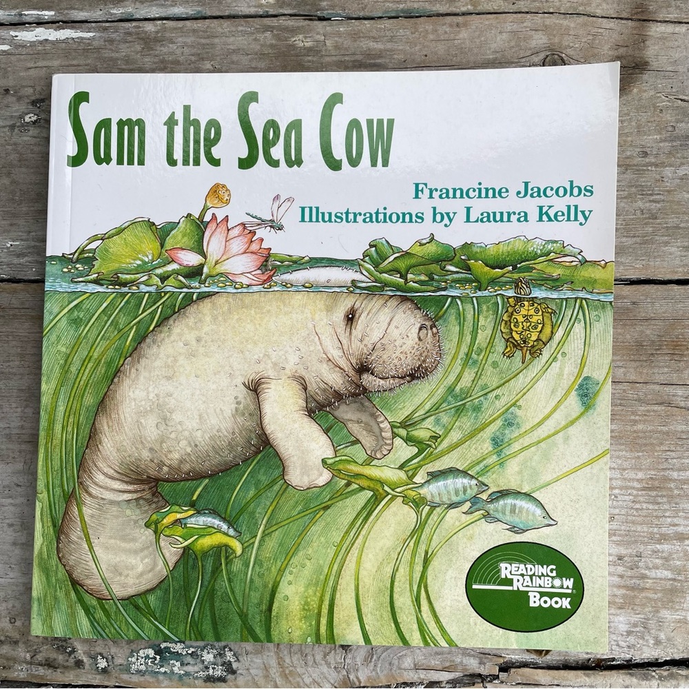 Reading Rainbow Sam the Sea Cow Dr Francine Jacobs Childrens book Paperback